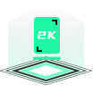 2K全镜面屏 